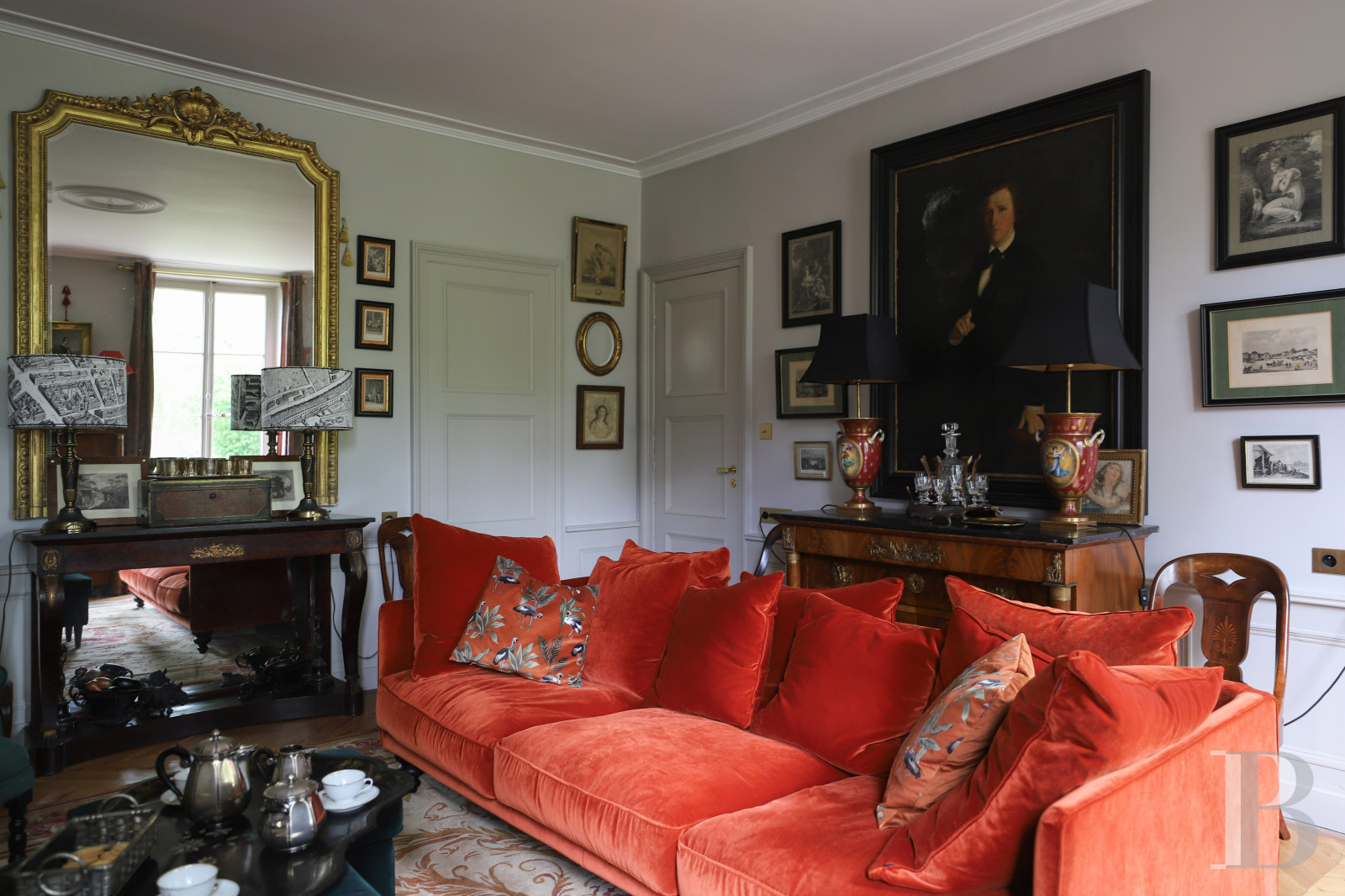 A 19th-century house bordered by a moat, in the Pays d'Auge region, in Normandy  - photo  n°13